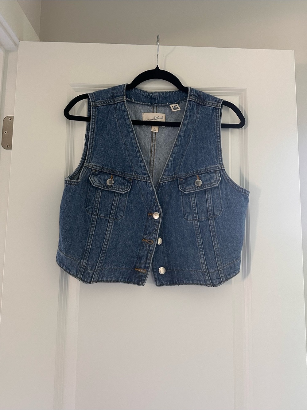 Universal Thread Blue Denim Sleeveless Vest
